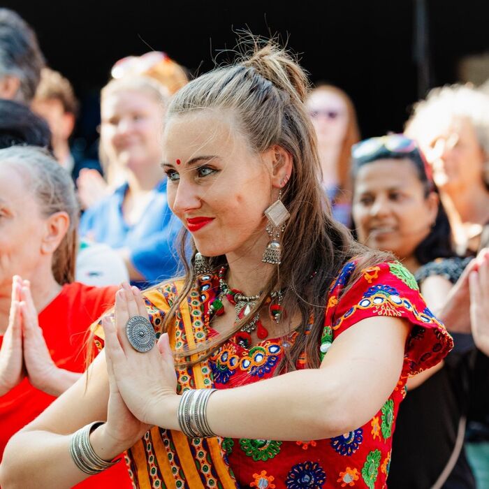 Laurien De Ridder dancing.